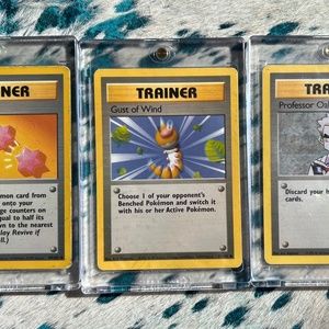 Pokémon trainer cards 1998